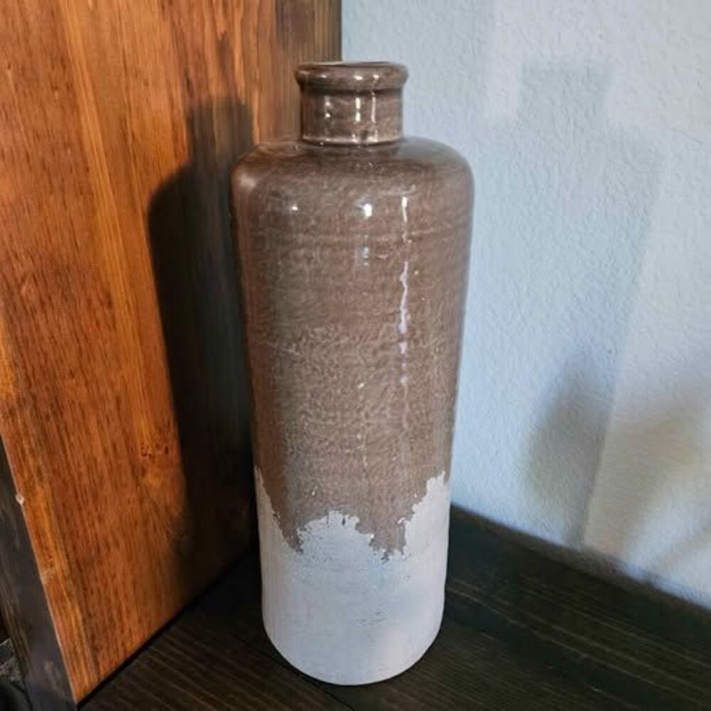 17" Ceramic Decorative Vase